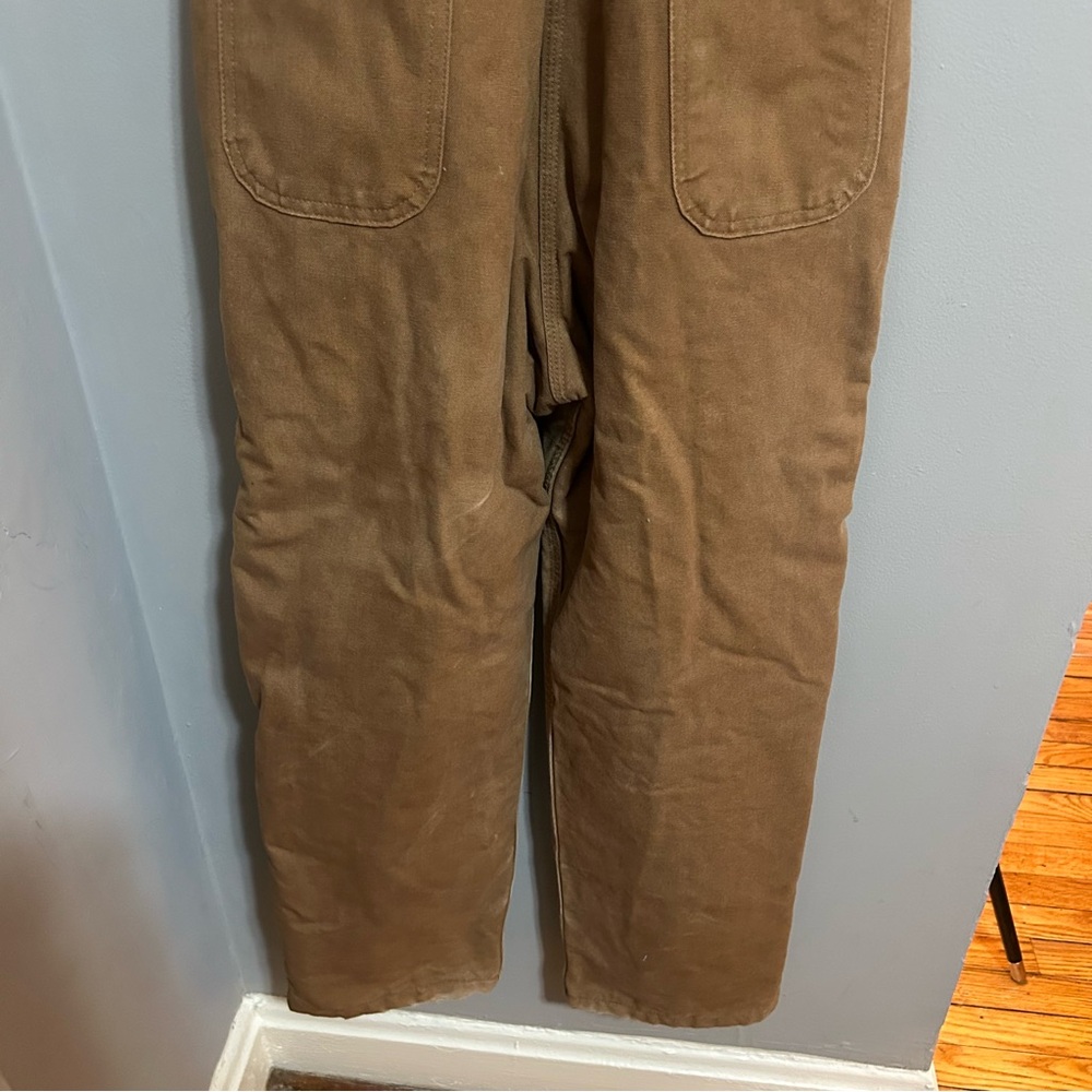 Carhartt Kids Insulated Bibs Overalls XL - Picture 6 of 11